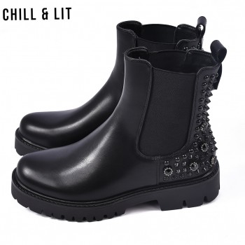 Bottines en Cuir