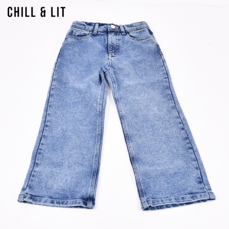 MINOTI DENIM JOGGERS - Jean boyfriend - light blue denim/denim bleu