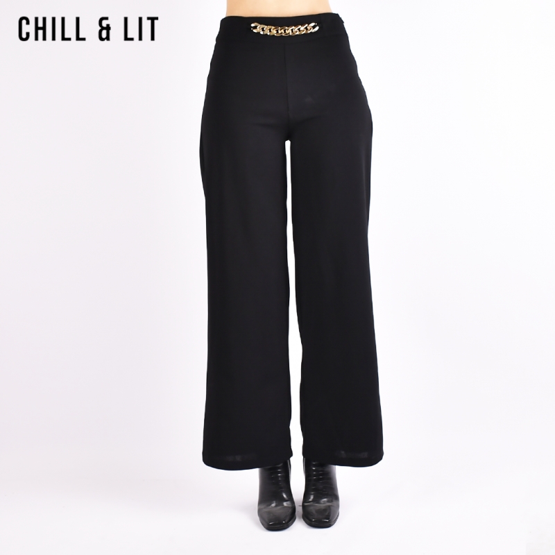 Pantalon Femme Marque AMARO - Taille XL - Couleur Marron - Style Pantacourt - Occasion Excellent état