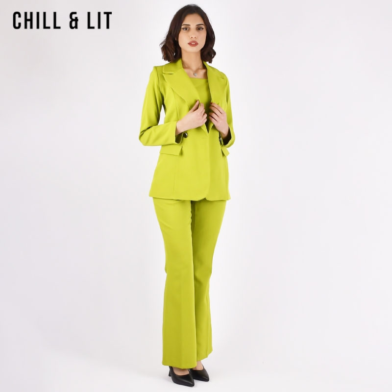 Ensemble femme trois pièces confort élégant