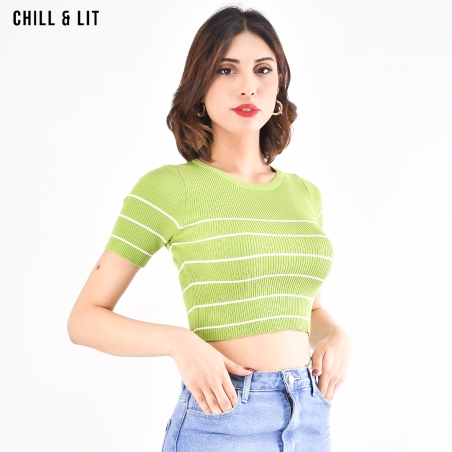 Crop-Tops Femme Hyper Tendances| Chill&Lit Tunisie