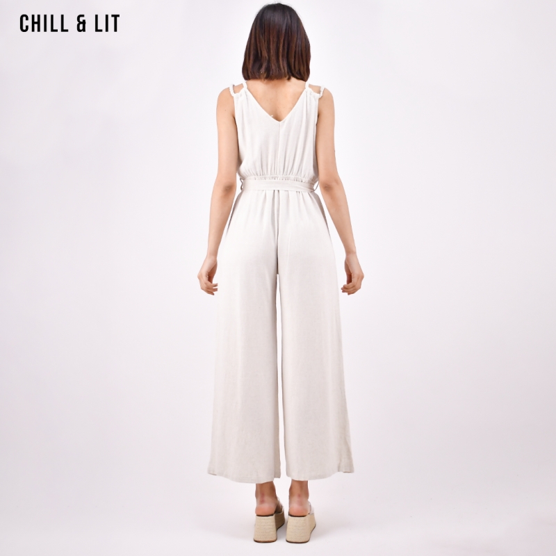 Combinaisons En Lin à Bretelles Réglables Pour Femme - Légère
