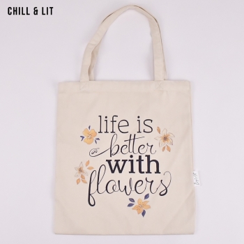 Tote Bag Flowers