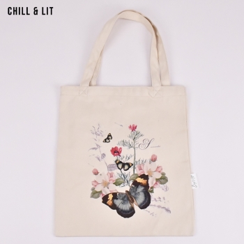 Tote Bag Imprimé "Papillon"