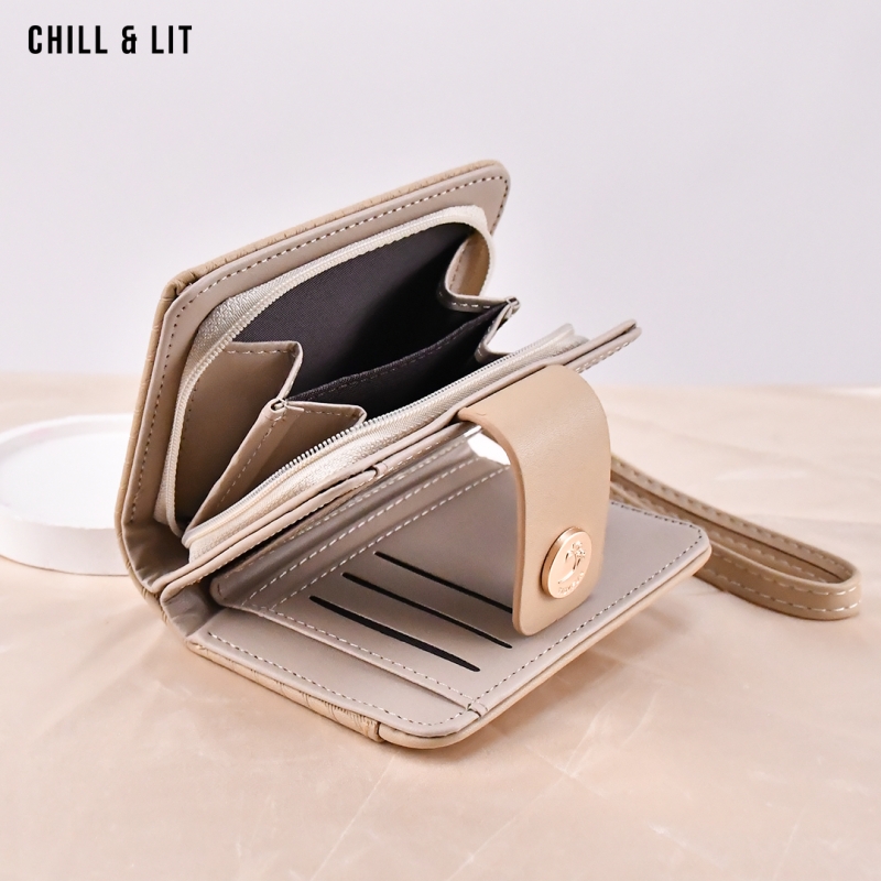 Portefeuille Femme Grande Capacité Portefeuille Femme - Cuir