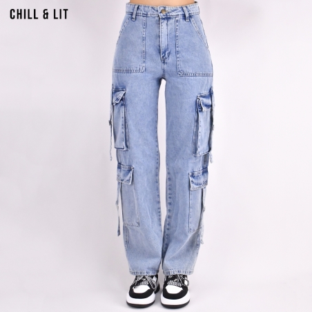 Pantalon style baggy femme best sale