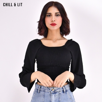 Top Smocké Femme