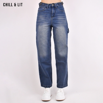 Baggy Jean Simple Femme