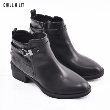 Bottines en Cuir Femme avec...