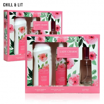 Coffret Lady Charm Pink Eau...