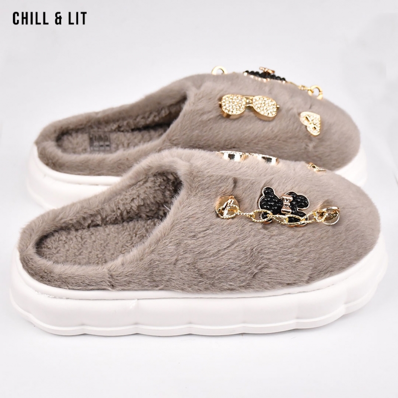 Jomix Site Officiel JOMIX Pantoufles Femme Imprimu00e9 U00c9toiles