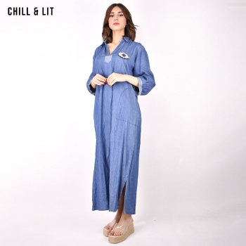 Robe Longue en Jean Femme