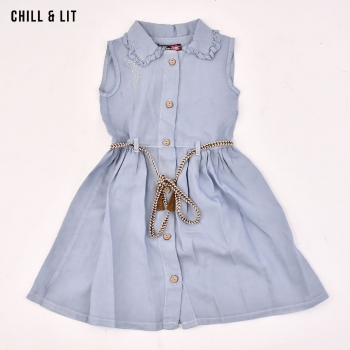 Robe Fillette avec Ceinture
