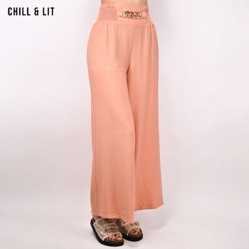 Pantalon Large Taille Haute
