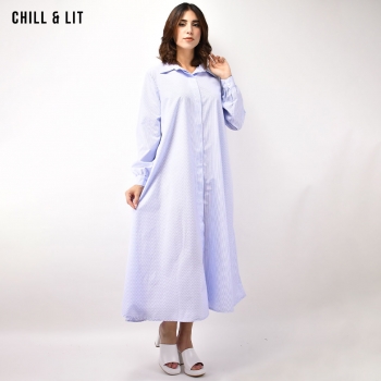 Robe Rayée Longue