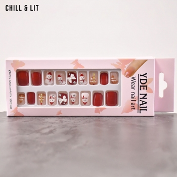 Faux Ongles Autocollants...