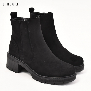 Bottines en Daim Femme avec...