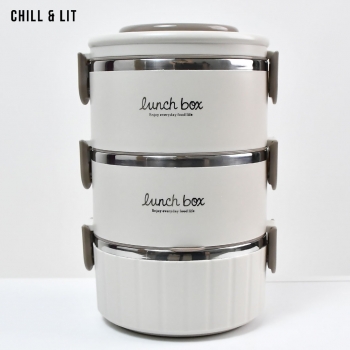 Lunch Box Inox 3 Pièces