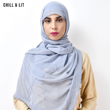 Hijab Chiffon avec Bonnet...