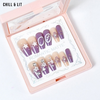 Faux Ongles Décorés -...