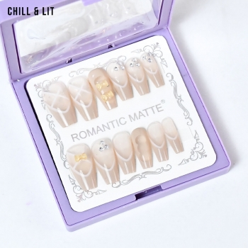Faux Ongles Décorés -...