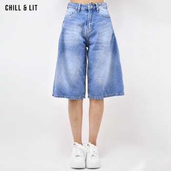 Short Baggy Jean Femme