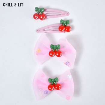 Pack de 4 Barrettes à Cheveux