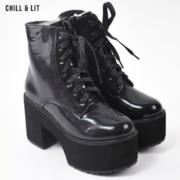 Bottes en Cuir Femme avec Doublure