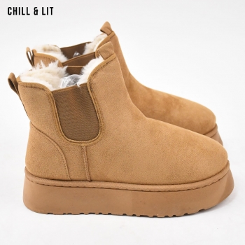 Bottines en Daim Femme avec...
