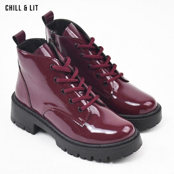 Bottines en Cuir Femme avec...