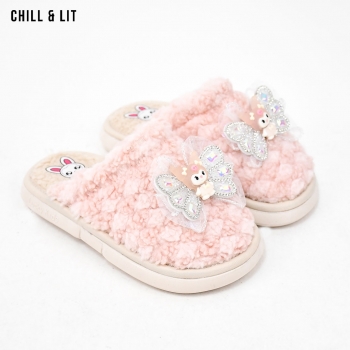 Pantoufle En Fourrure Fillette