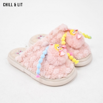 Pantoufle En Fourrure Fillette