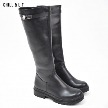 Bottes en Cuir Femme