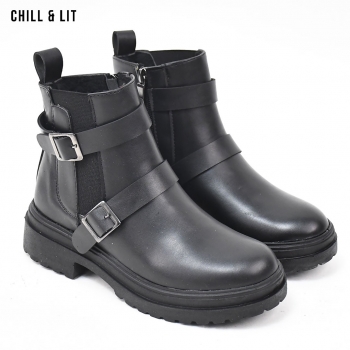 Bottes en Cuir Femme