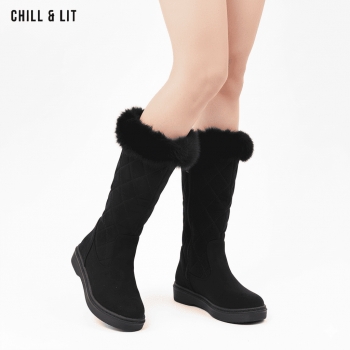 Bottes en Cuir Femme