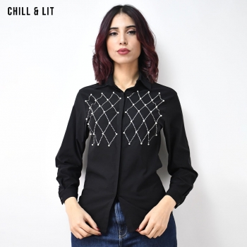 Chemise Femme Avec Perles
