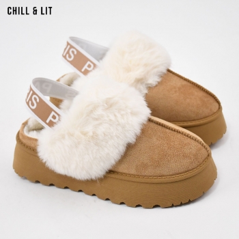 Pantoufles Femme Chaudes