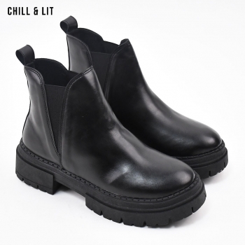 Bottes en Cuir Femme