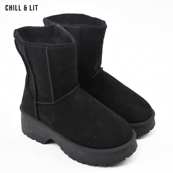 Bottines en Daim Femme avec...