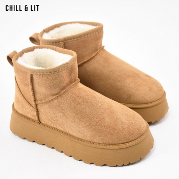 Bottines en Daim Femme avec...