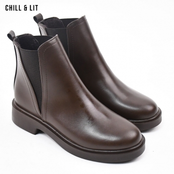 Bottes en Cuir Femme