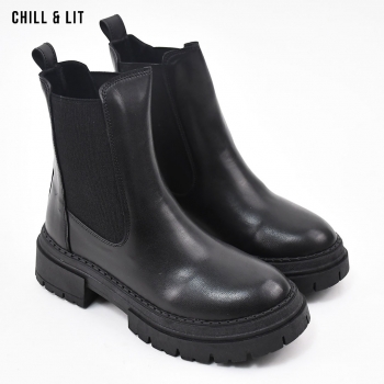 Bottes en Cuir Femme