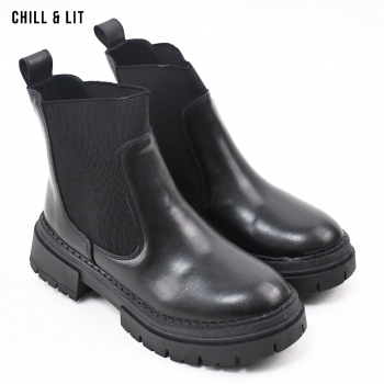 Bottes en Cuir Femme