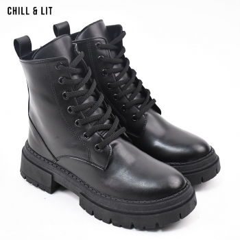 Bottines en Cuir Femme