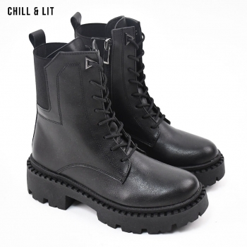 Bottes en Cuir Femme