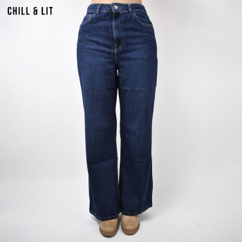 Pantalon Jean Femme Large