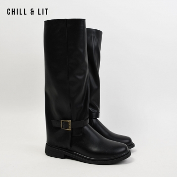 Bottes en Cuir Femme
