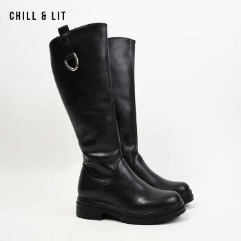 Bottes en Cuir Femme