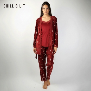 Pyjama Femme 3pièces