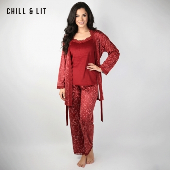 Pyjama Femme 3pièces